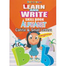 Learn And Write Skill Book Alphabet Capital And Small Letters